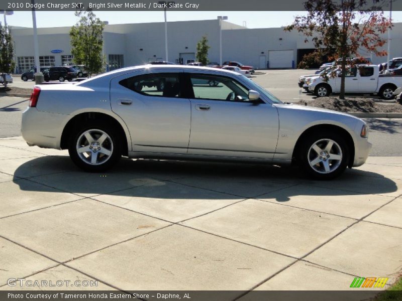 Bright Silver Metallic / Dark Slate Gray 2010 Dodge Charger SXT