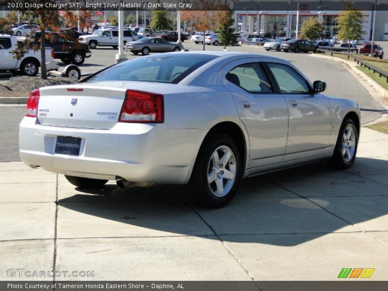Bright Silver Metallic / Dark Slate Gray 2010 Dodge Charger SXT