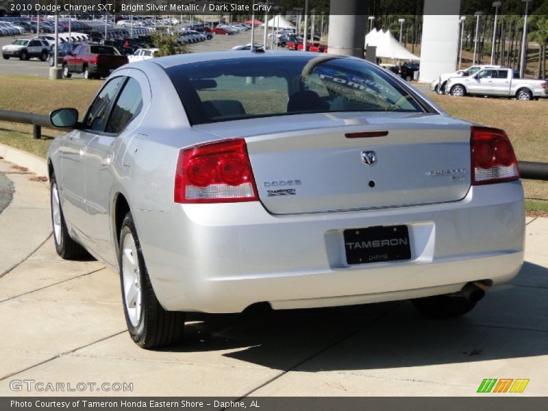 Bright Silver Metallic / Dark Slate Gray 2010 Dodge Charger SXT