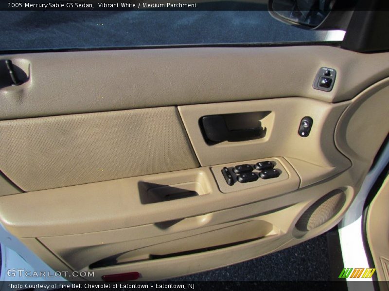 Vibrant White / Medium Parchment 2005 Mercury Sable GS Sedan