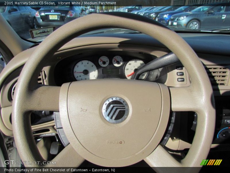 Vibrant White / Medium Parchment 2005 Mercury Sable GS Sedan