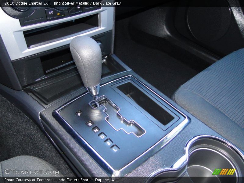Bright Silver Metallic / Dark Slate Gray 2010 Dodge Charger SXT