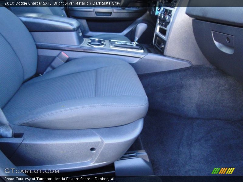 Bright Silver Metallic / Dark Slate Gray 2010 Dodge Charger SXT
