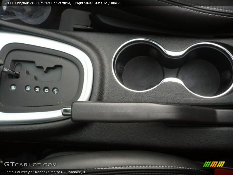 Bright Silver Metallic / Black 2011 Chrysler 200 Limited Convertible