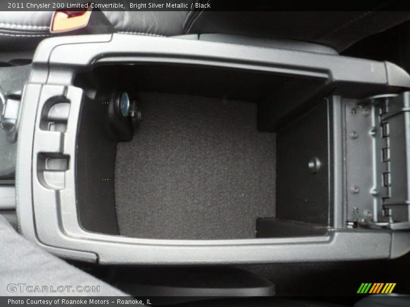 Bright Silver Metallic / Black 2011 Chrysler 200 Limited Convertible