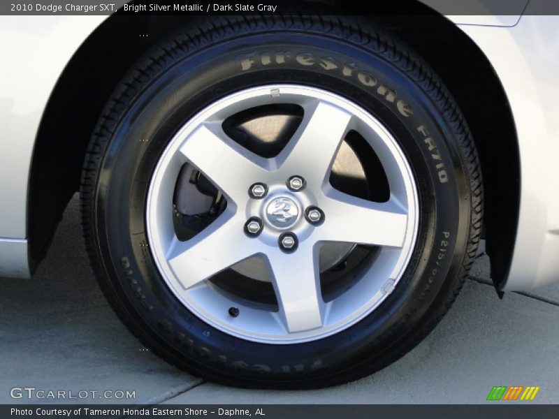 Bright Silver Metallic / Dark Slate Gray 2010 Dodge Charger SXT