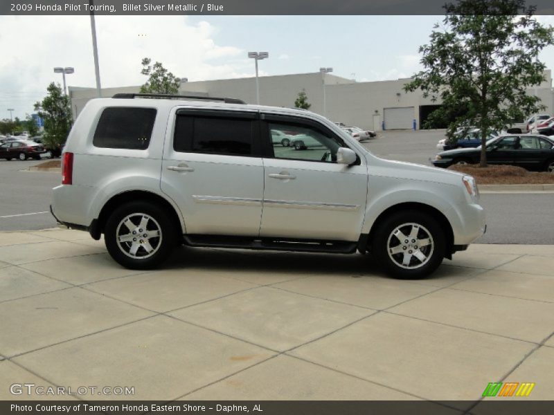 Billet Silver Metallic / Blue 2009 Honda Pilot Touring