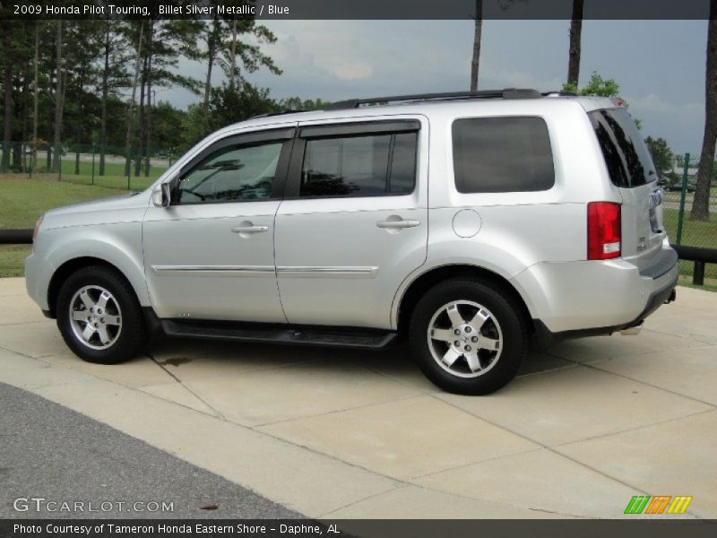 Billet Silver Metallic / Blue 2009 Honda Pilot Touring
