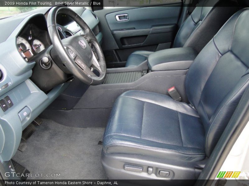  2009 Pilot Touring Blue Interior