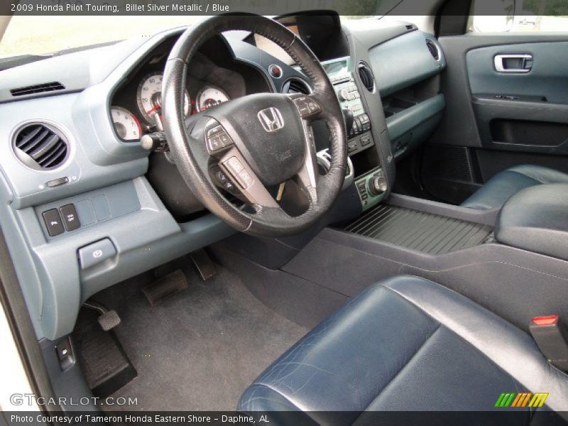 Blue Interior - 2009 Pilot Touring 