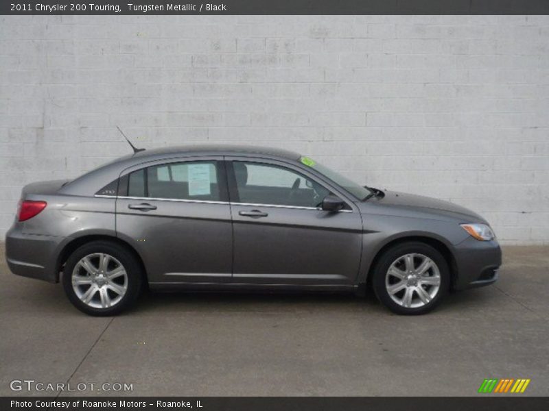 Tungsten Metallic / Black 2011 Chrysler 200 Touring