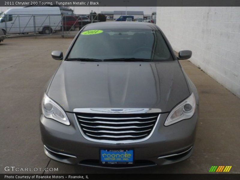 Tungsten Metallic / Black 2011 Chrysler 200 Touring