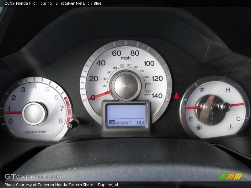  2009 Pilot Touring Touring Gauges