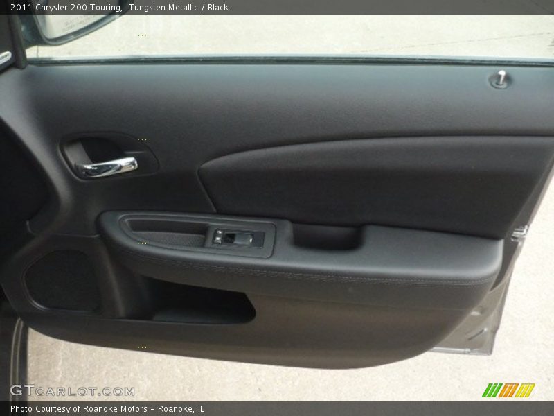 Tungsten Metallic / Black 2011 Chrysler 200 Touring