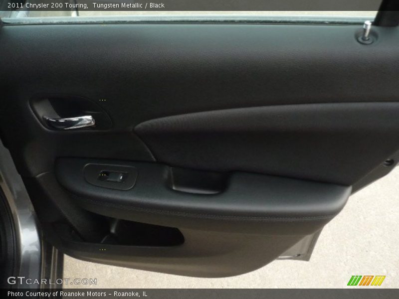 Tungsten Metallic / Black 2011 Chrysler 200 Touring