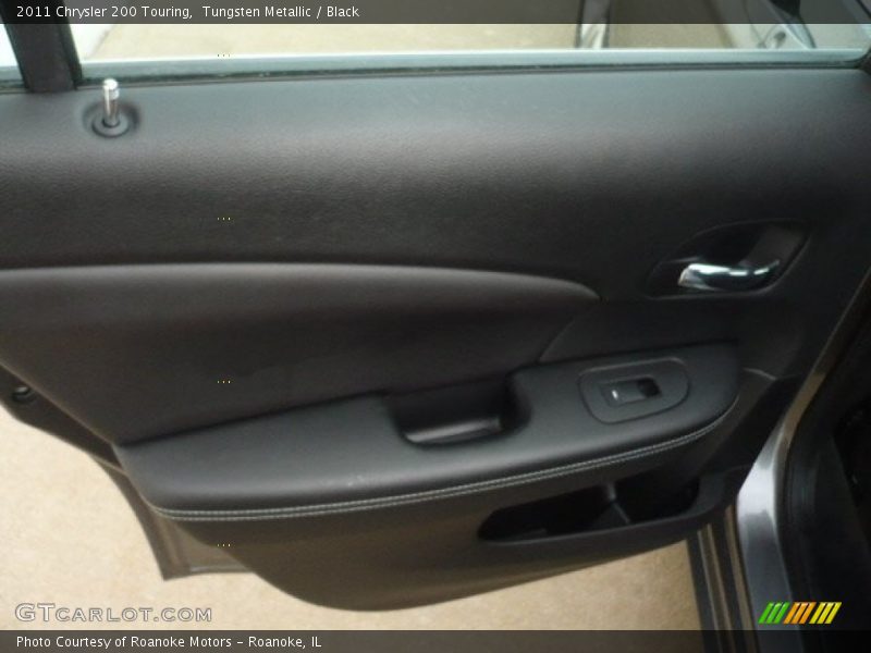 Tungsten Metallic / Black 2011 Chrysler 200 Touring