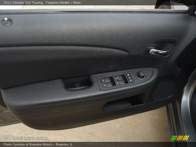 Tungsten Metallic / Black 2011 Chrysler 200 Touring