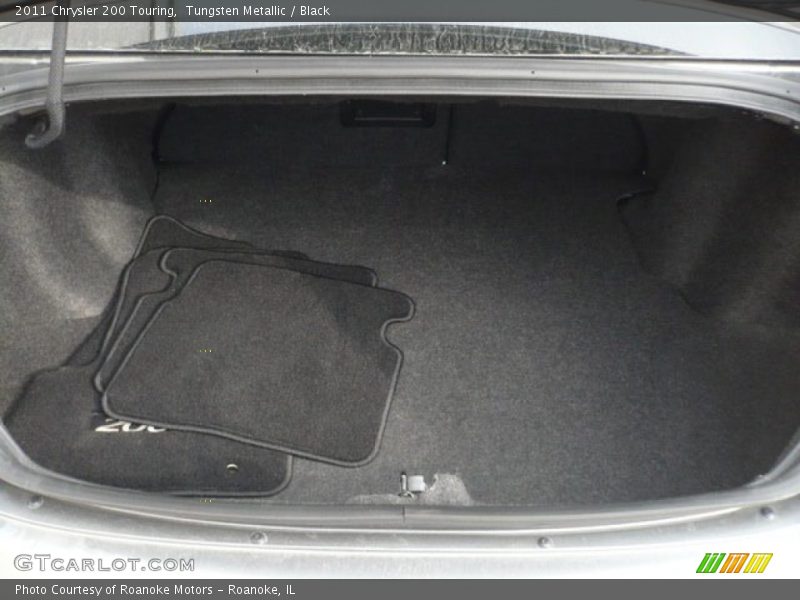 Tungsten Metallic / Black 2011 Chrysler 200 Touring