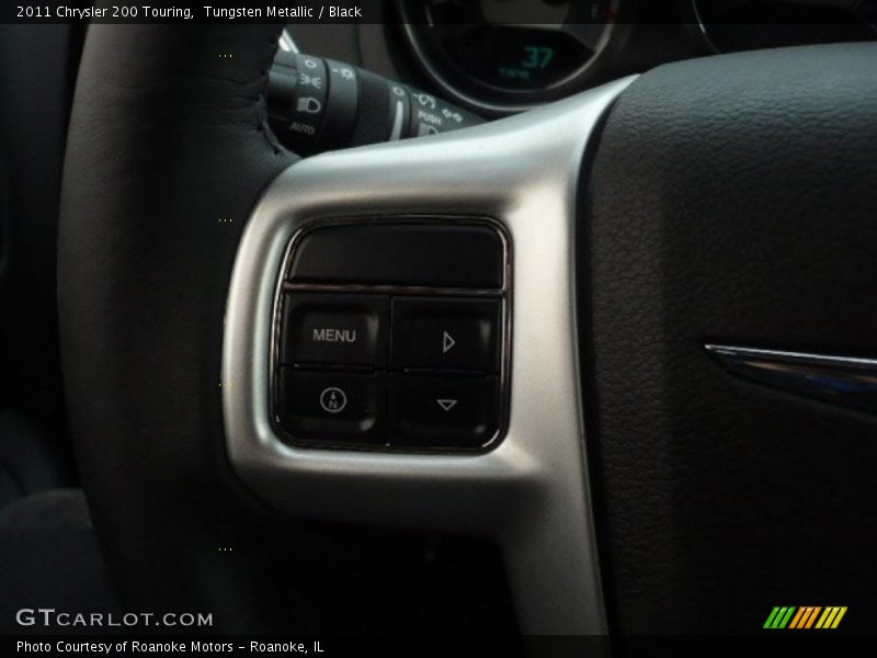 Tungsten Metallic / Black 2011 Chrysler 200 Touring