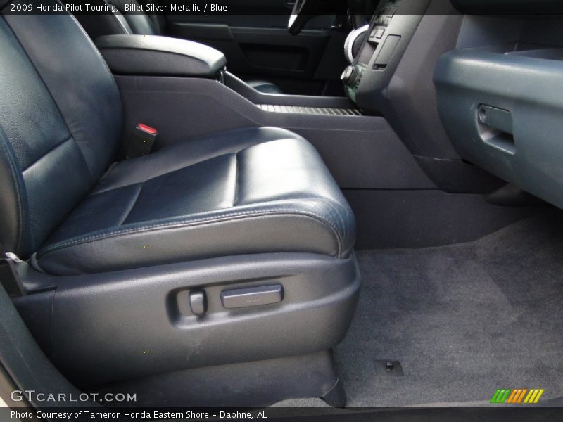 Billet Silver Metallic / Blue 2009 Honda Pilot Touring
