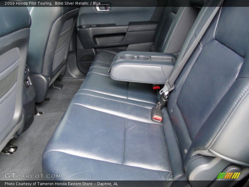 Billet Silver Metallic / Blue 2009 Honda Pilot Touring