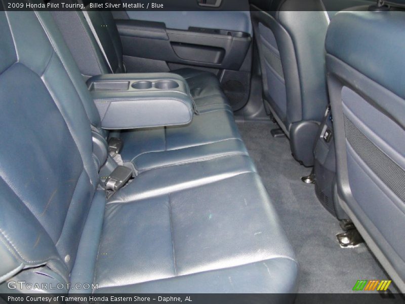 Billet Silver Metallic / Blue 2009 Honda Pilot Touring