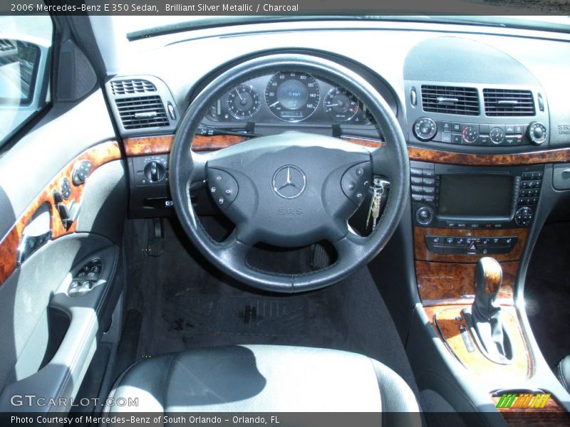 Brilliant Silver Metallic / Charcoal 2006 Mercedes-Benz E 350 Sedan