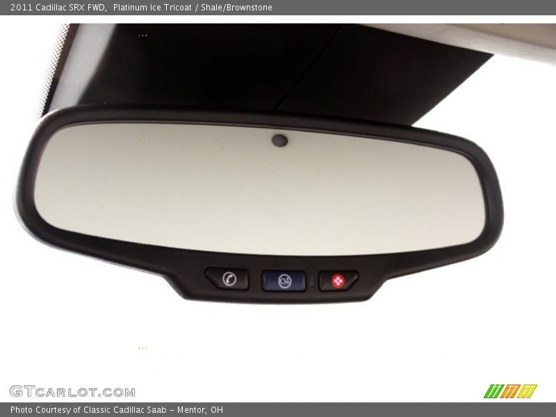 Platinum Ice Tricoat / Shale/Brownstone 2011 Cadillac SRX FWD