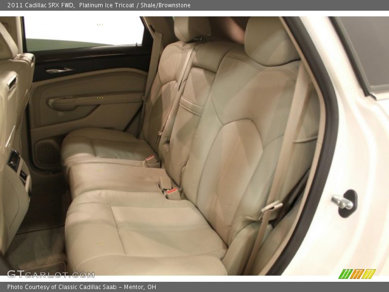 Platinum Ice Tricoat / Shale/Brownstone 2011 Cadillac SRX FWD