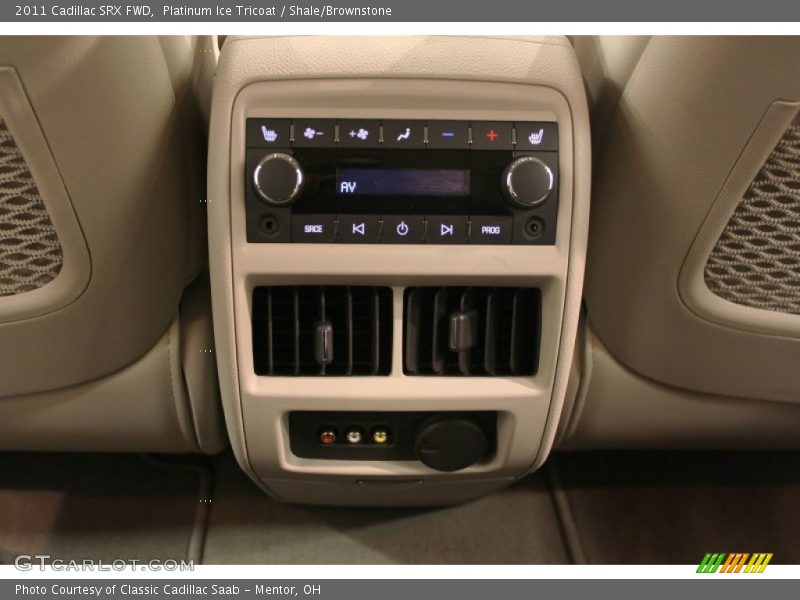 Platinum Ice Tricoat / Shale/Brownstone 2011 Cadillac SRX FWD