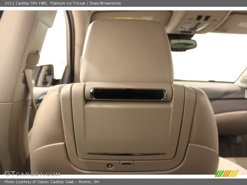 Platinum Ice Tricoat / Shale/Brownstone 2011 Cadillac SRX FWD