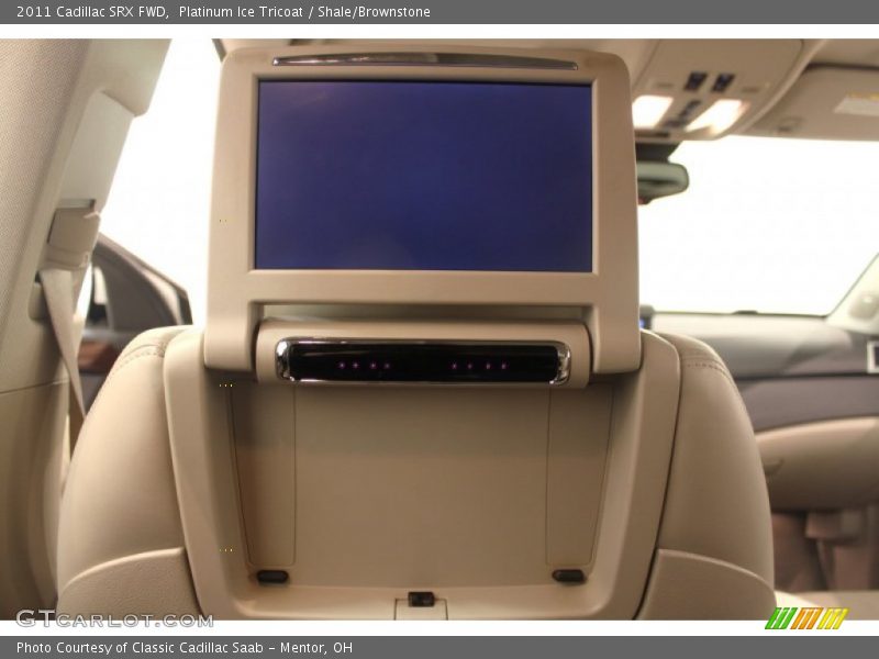 Platinum Ice Tricoat / Shale/Brownstone 2011 Cadillac SRX FWD