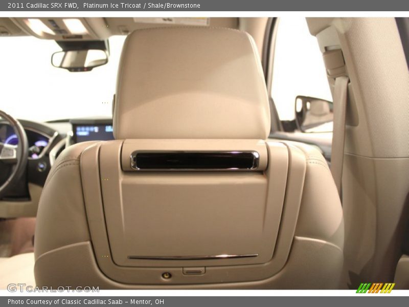 Platinum Ice Tricoat / Shale/Brownstone 2011 Cadillac SRX FWD