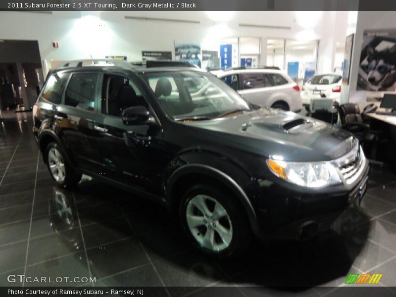 Dark Gray Metallic / Black 2011 Subaru Forester 2.5 XT Touring