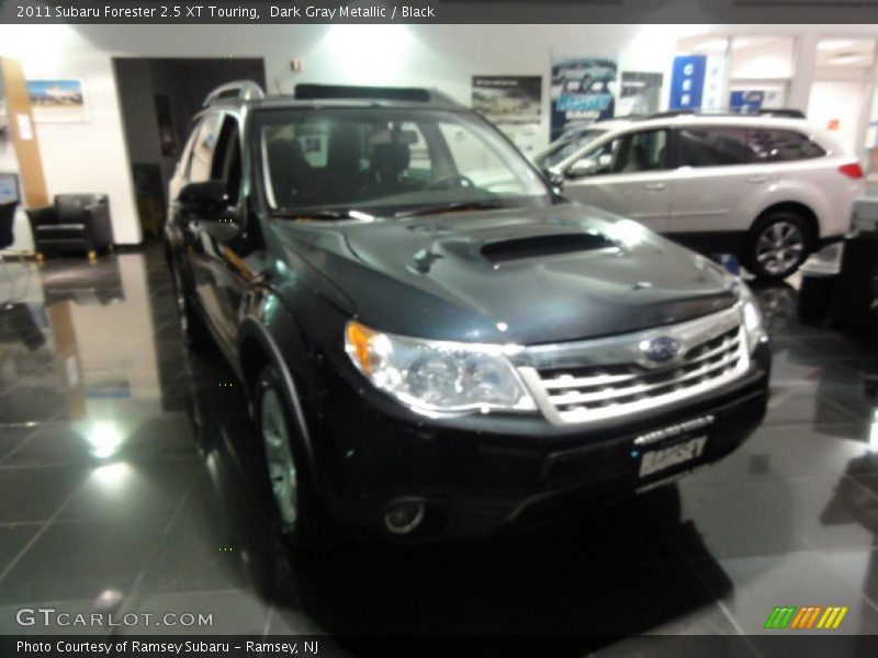 Dark Gray Metallic / Black 2011 Subaru Forester 2.5 XT Touring