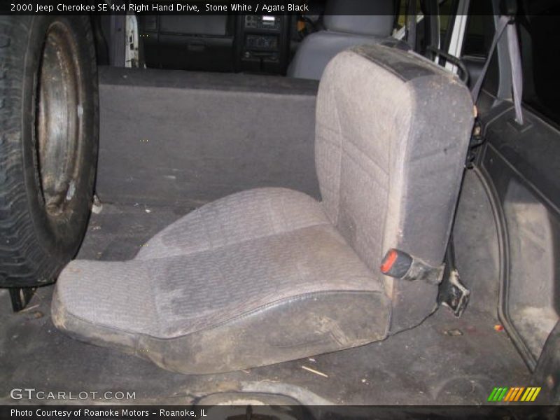 Stone White / Agate Black 2000 Jeep Cherokee SE 4x4 Right Hand Drive