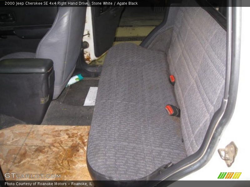 Stone White / Agate Black 2000 Jeep Cherokee SE 4x4 Right Hand Drive
