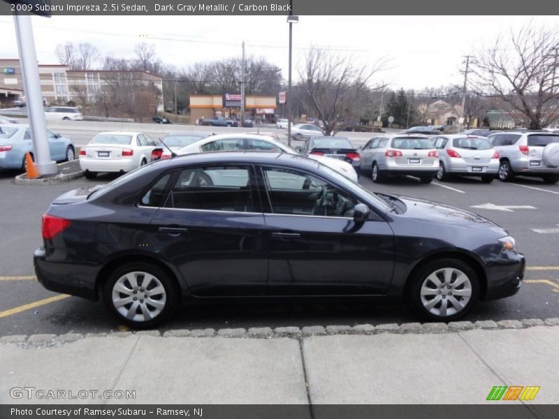 Dark Gray Metallic / Carbon Black 2009 Subaru Impreza 2.5i Sedan