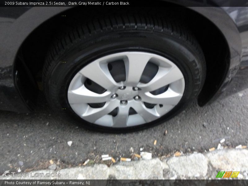Dark Gray Metallic / Carbon Black 2009 Subaru Impreza 2.5i Sedan
