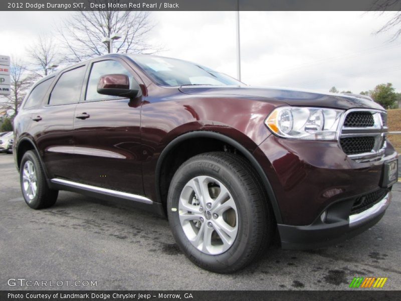 Front 3/4 View of 2012 Durango SXT