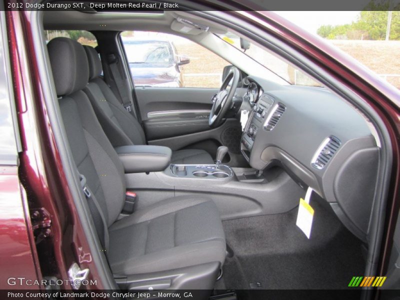 Deep Molten Red Pearl / Black 2012 Dodge Durango SXT
