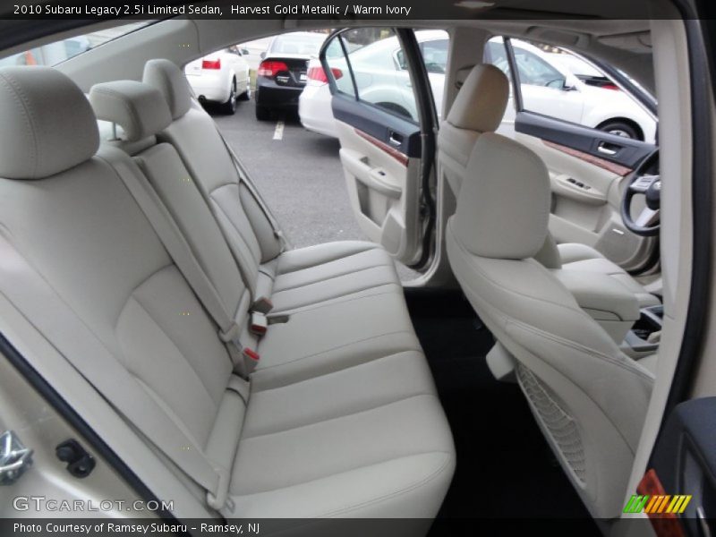 Harvest Gold Metallic / Warm Ivory 2010 Subaru Legacy 2.5i Limited Sedan