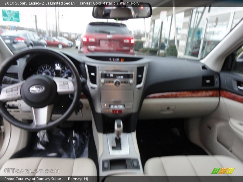 Harvest Gold Metallic / Warm Ivory 2010 Subaru Legacy 2.5i Limited Sedan
