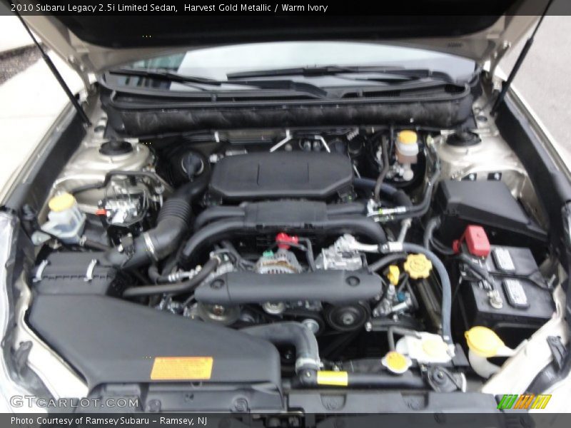 Harvest Gold Metallic / Warm Ivory 2010 Subaru Legacy 2.5i Limited Sedan