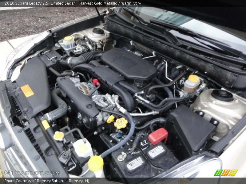 Harvest Gold Metallic / Warm Ivory 2010 Subaru Legacy 2.5i Limited Sedan