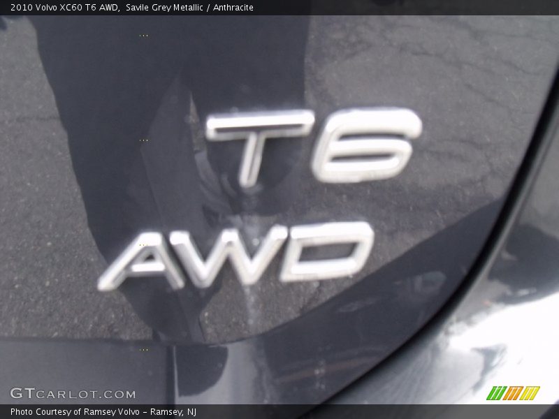 Savile Grey Metallic / Anthracite 2010 Volvo XC60 T6 AWD