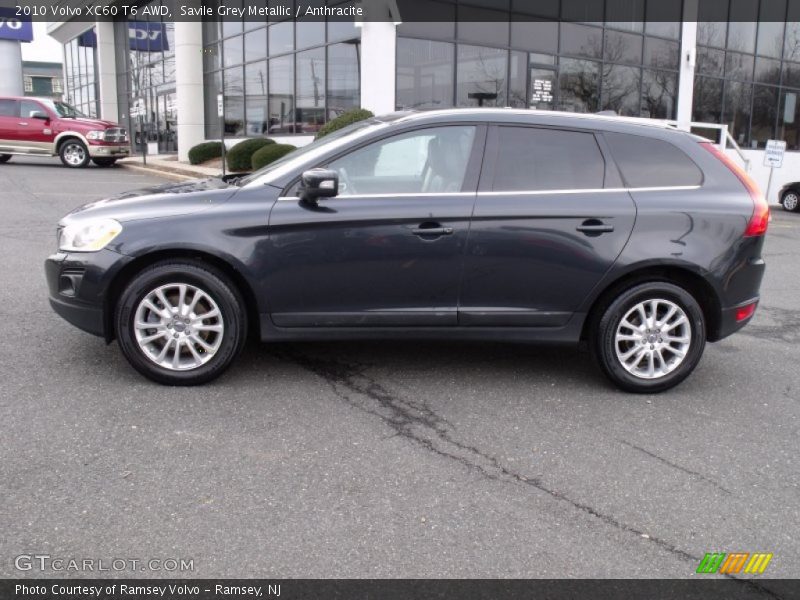Savile Grey Metallic / Anthracite 2010 Volvo XC60 T6 AWD