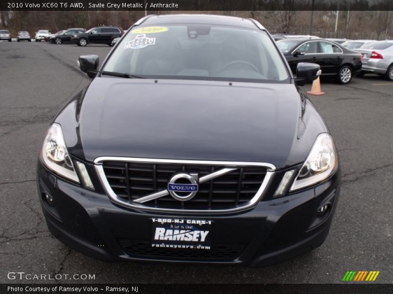 Savile Grey Metallic / Anthracite 2010 Volvo XC60 T6 AWD