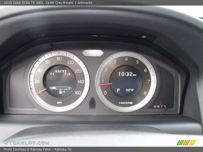Savile Grey Metallic / Anthracite 2010 Volvo XC60 T6 AWD
