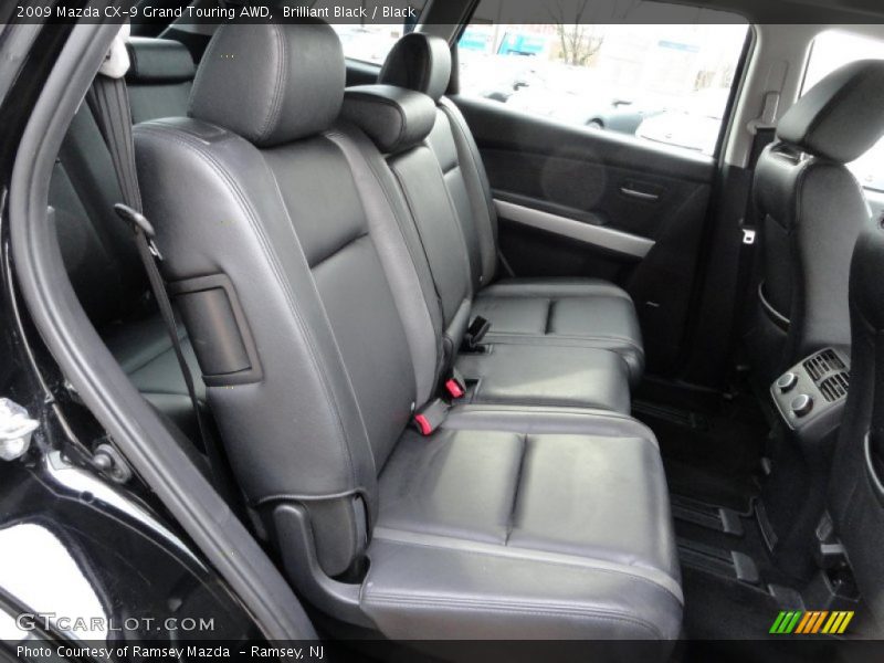Brilliant Black / Black 2009 Mazda CX-9 Grand Touring AWD